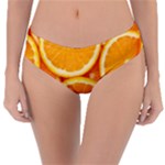 Oranges Textures, Close-up, Tropical Fruits, Citrus Fruits, Fruits Reversible Classic Bikini Bottoms