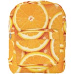 Oranges Textures, Close-up, Tropical Fruits, Citrus Fruits, Fruits Full Print Backpack