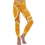 Oranges Textures, Close-up, Tropical Fruits, Citrus Fruits, Fruits Kids  Lightweight Velour Classic Yoga Leggings