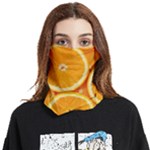 Oranges Textures, Close-up, Tropical Fruits, Citrus Fruits, Fruits Face Covering Bandana (Two Sides)