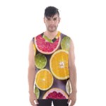 Oranges, Grapefruits, Lemons, Limes, Fruits Men s Basketball Tank Top