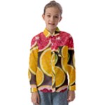 Oranges, Grapefruits, Lemons, Limes, Fruits Kids  Long Sleeve Shirt