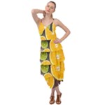 Oranges, Grapefruits, Lemons, Limes, Fruits Layered Bottom Dress