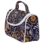Paisley Texture, Floral Ornament Texture Satchel Handbag