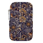 Paisley Texture, Floral Ornament Texture Waist Pouch (Small)