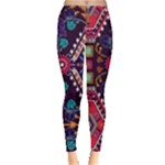 Pattern, Ornament, Motif, Colorful Everyday Leggings 