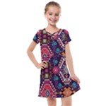 Pattern, Ornament, Motif, Colorful Kids  Cross Web Dress