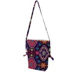 Pattern, Ornament, Motif, Colorful Folding Shoulder Bag