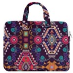 Pattern, Ornament, Motif, Colorful MacBook Pro 15  Double Pocket Laptop Bag 