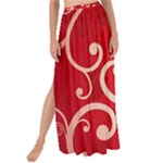 Patterns, Corazones, Texture, Red, Maxi Chiffon Tie-Up Sarong