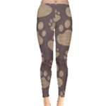 Paws Patterns, Creative, Footprints Patterns Everyday Leggings 