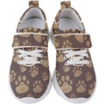 Paws Patterns, Creative, Footprints Patterns Kids  Velcro Strap Shoes