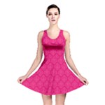 Pink Pattern, Abstract, Background, Bright, Desenho Reversible Skater Dress