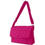 Pink Pattern, Abstract, Background, Bright, Desenho Full Print Messenger Bag (S)