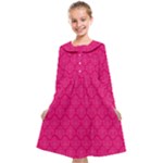 Pink Pattern, Abstract, Background, Bright, Desenho Kids  Midi Sailor Dress