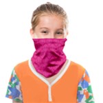 Pink Pattern, Abstract, Background, Bright, Desenho Face Covering Bandana (Kids)