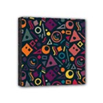 Random, Abstract, Forma, Cube, Triangle, Creative Mini Canvas 4  x 4  (Stretched)