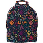 Random, Abstract, Forma, Cube, Triangle, Creative Mini Full Print Backpack