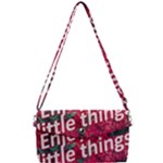 Indulge in life s small pleasures  Removable Strap Clutch Bag