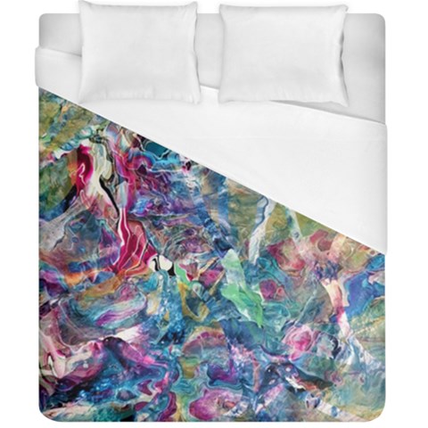 Abstract confluence Duvet Cover (California King Size) from ArtsNow.com