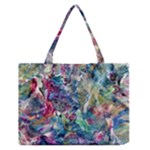 Abstract confluence Zipper Medium Tote Bag