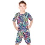 Abstract confluence Kids  T-Shirt and Shorts Set