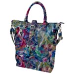 Abstract confluence Buckle Top Tote Bag