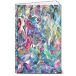 Abstract confluence 8  x 10  Hardcover Notebook
