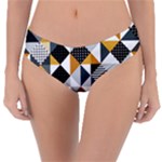 Pattern Tile Squares Triangles Seamless Geometry Reversible Classic Bikini Bottoms