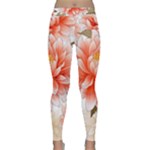 Flowers Plants Sample Design Rose Garden Flower Decoration Love Romance Bouquet Classic Yoga Leggings