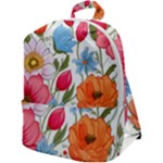 Flowers Plants Bouquets Decor Flower Decoration Garden Flower Shop Scent Romance Wallpaper Nature Zip Up Backpack