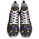 Bird Flower Plant Nature Men s Lightweight High Top Sneakers