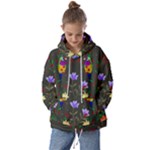 Bird Flower Plant Nature Kids  Oversized Hoodie