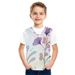 Flower Paint Flora Nature Plant Kids  Basketball Tank Top