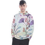 Flower Paint Flora Nature Plant Men s Pullover Hoodie