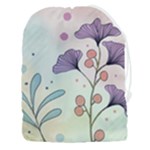 Flower Paint Flora Nature Plant Drawstring Pouch (3XL)