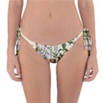 Books Flowers Book Flower Flora Floral Reversible Bikini Bottoms