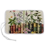 Books Flowers Book Flower Flora Floral Pen Storage Case (S)