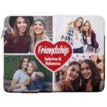 Personalized 7 Photo Friendship Name Any Text Laptop Sleeve Case with Pocket 17  Vertical Laptop Sleeve Case With Pocket