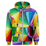 bring colors to your day Men s Zipper Hoodie