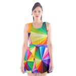 bring colors to your day Scoop Neck Skater Dress