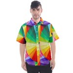 bring colors to your day Men s Short Sleeve Shirt