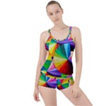 bring colors to your day Boyleg Tankini Set 