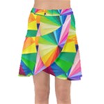 bring colors to your day Wrap Front Skirt