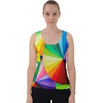 bring colors to your day Velvet Tank Top