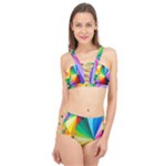 bring colors to your day Cage Up Bikini Set