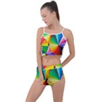 bring colors to your day Summer Cropped Co-Ord Set