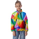 bring colors to your day Kids  Half Zip Hoodie