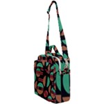 Abstract Geometric Pattern Crossbody Day Bag