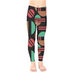 Abstract Geometric Pattern Kids  Leggings